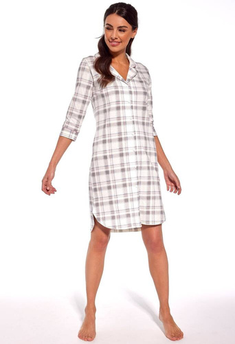 484/287 Erica  Koszula nocna Cornette ecru