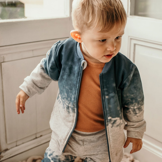 Jump Eevi Body z długim rękawem prążkowane - beżowy