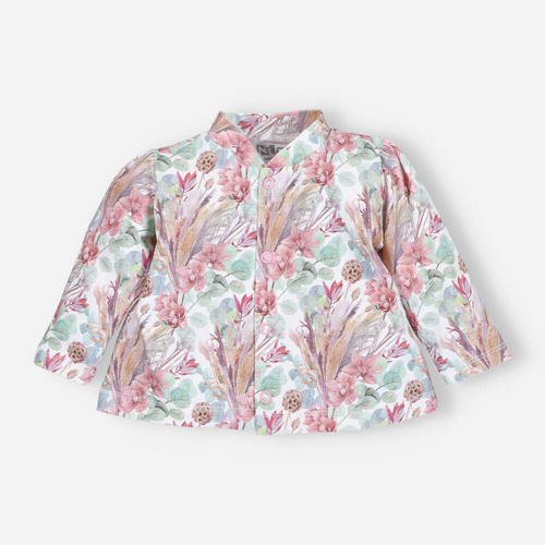 Magic Flowers Kaftanik niemowlęcy z bawełny organicznej Nini 