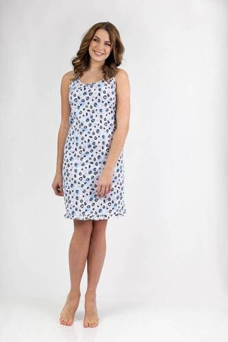 153 Koszula nocna  Regina -szary