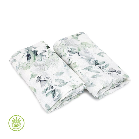 Pieluszki 100% Bamboo muślin Sawanna Makaszka