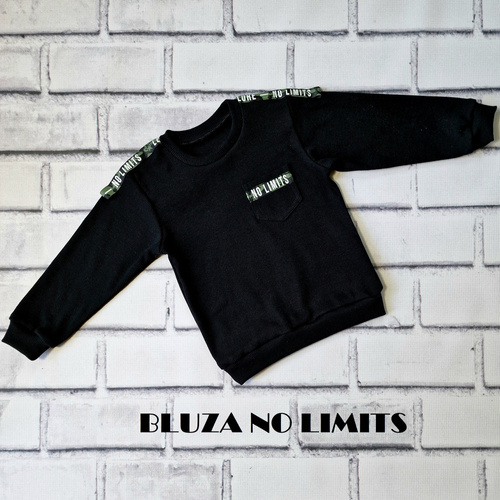 No limits Bambarillo bluza chłopięca - czarna