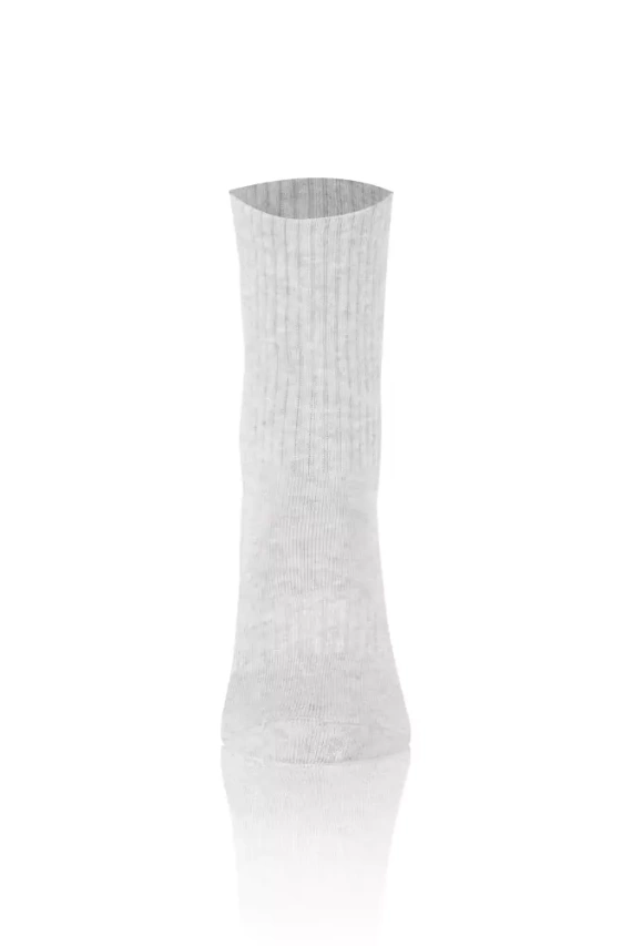 S150D Italian Fashion Skarpety długie półfrotte - jasny melanż