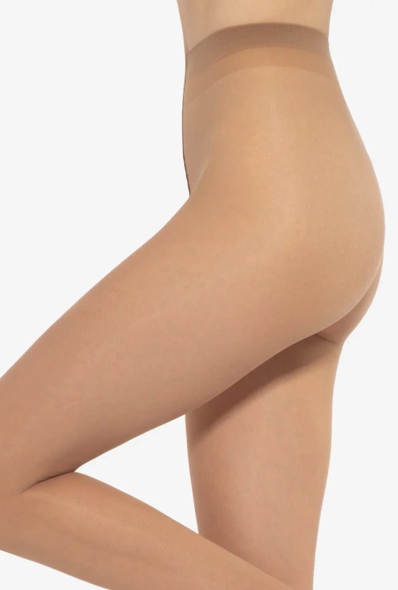 Rajstopy Gatta Senza Dita – 10 den, bez palców, open-toe - golden