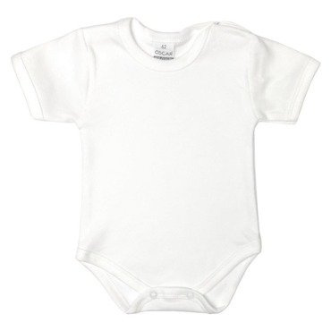 551219119 Body z krótkim rękawem "Gładkie" Oscar Kids