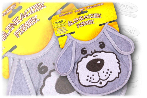 Śliniak piesek TERJAN zielony