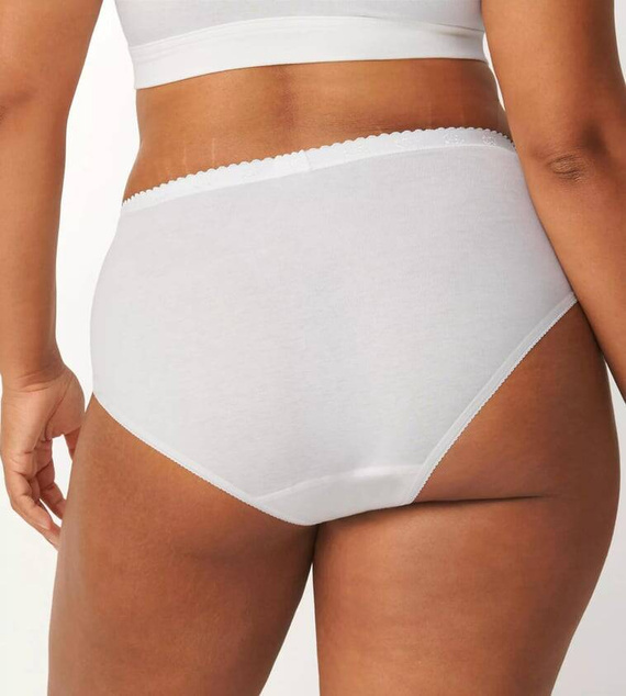 Chic Midi Figi damskie Sloggi - bialy