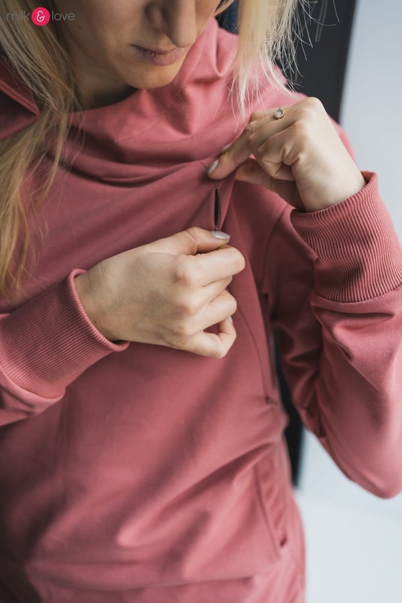 Milk Please Milk&Love bluza do karmienia beżowy