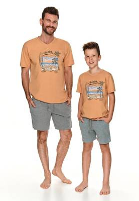 2748, 2749 Wadim  piżama chłopięca Taro - cappuccino