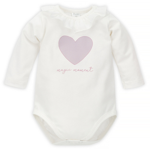 Charlotte Pinokio Body dziewczęce - ecru