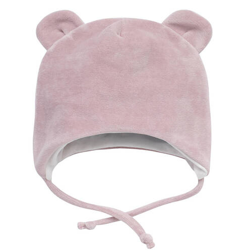 Hello Pinokio Czapka wiązana - róż