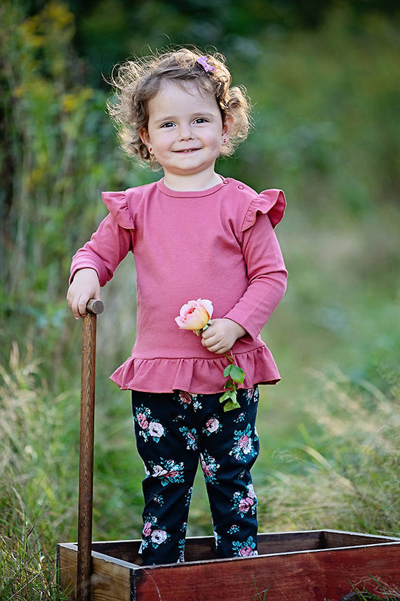 "Rose Bonica" Makoma Spodnie niemowlęce 