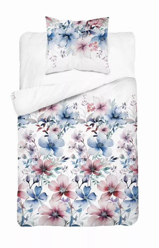 4965B Pościel bawełniana kwiaty Detexpol