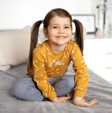 UNIQUE Ewa Klucze Bluzka z nadrukiem - żółty druk