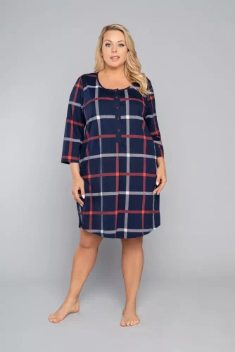 Izera koszula damska i do karmienia 3/4 rękaw Italian Fashion - druk