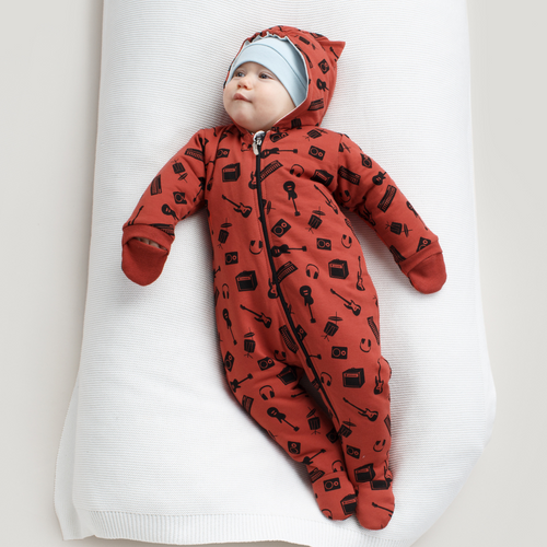 Lets Rock Pinokio Kombinezon na zamek - czerwony