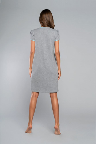 Carlina Koszula ciążowa i do karmienia Italian Fashion - melanż/niebieski