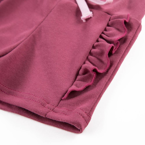 Nature Ewa Klucze Szorty z wiązaniem - róż