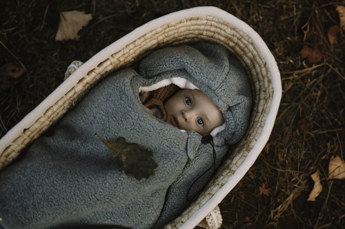 Gray Sage Śpiworek Alpaka Makaszka