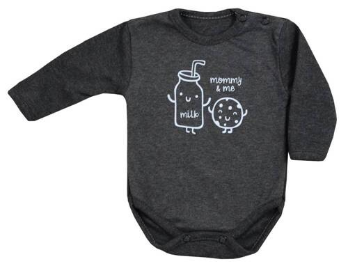 Cookie Koala Body z długim rękawem - grafit