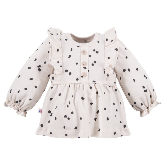 Dogs & Spots Eevi Tunika niemowlęca - ecru
