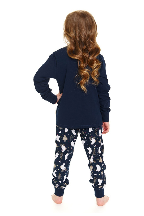 Piżama dziecięca 5264 "Frozen" Unisex Doctor Nap - navy blue