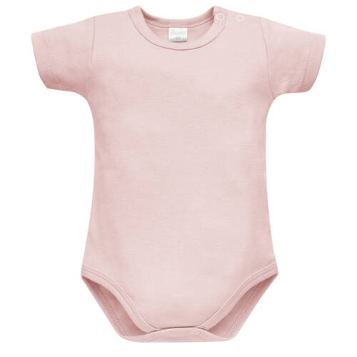Lovely Day Pinokio Body niemowlęce, krótki rękaw - różowy