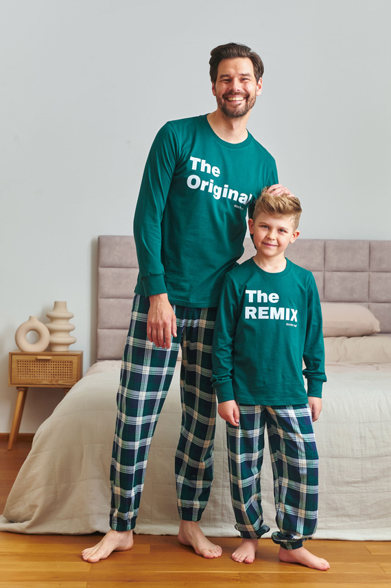 Piżama dziecięca 7342 Unisex Doctor Nap - navy blue