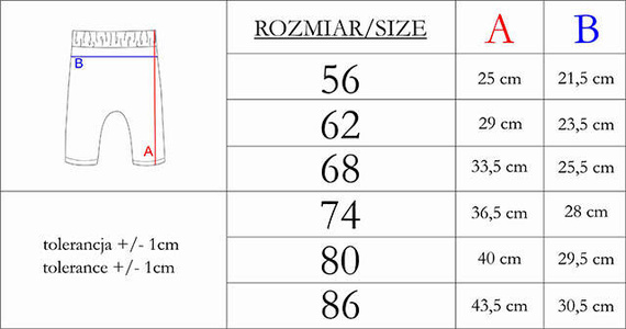 Spodnie niemowlęce 212016 Tola Nicol