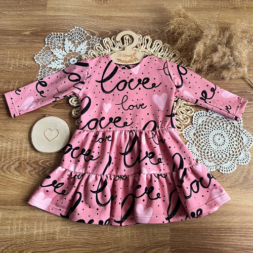 SE010 Mamatti Sukienka z długim rękawem