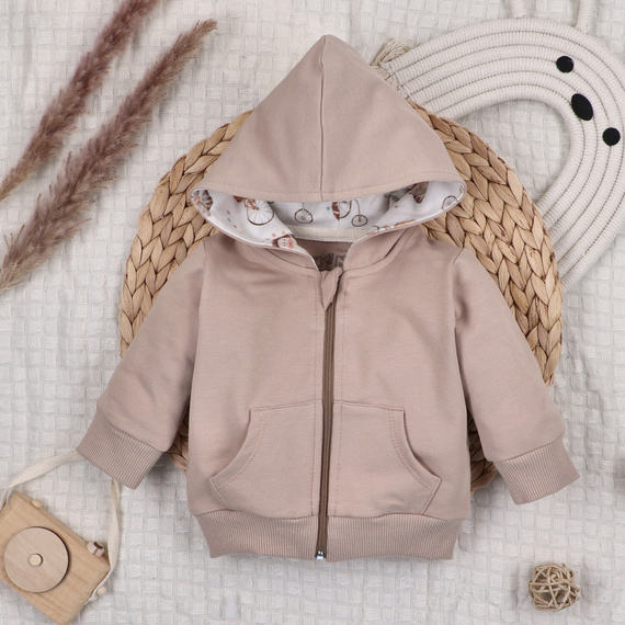 ABN-5594 Circus Dziecięca bluza dresowa Nini – 100% bawełna organiczna, miękka i bezpieczna