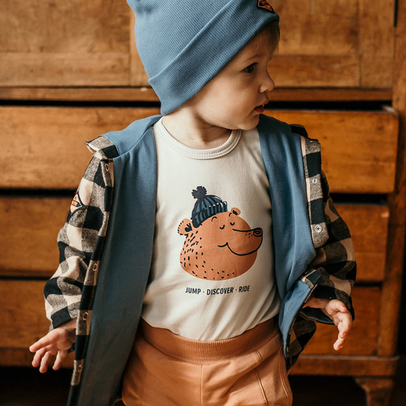 Jump Eevi Body z długim rękawem - ecru