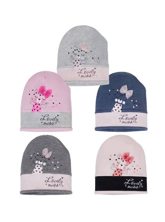 44-053 Czapka dziecięca AJS mix-kolor