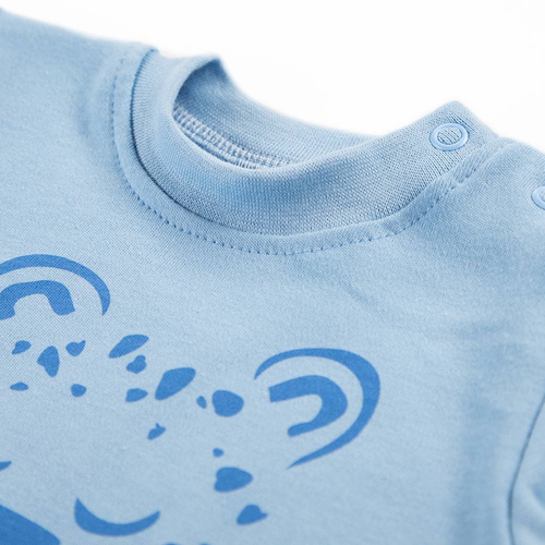 Nature Ewa Klucze Bluzka chłopięca- niebieski