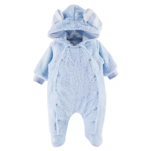 Mellow Eevi Pajac z kapturem - błękitny