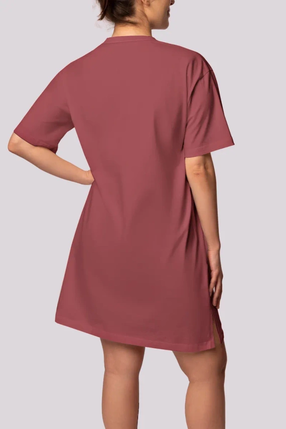 Bliss koszula nocna Mona wiśniowy