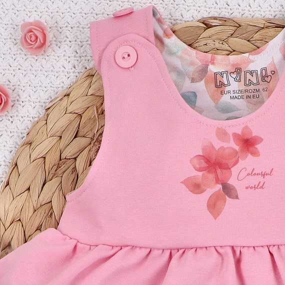 SE014 Mamatti Sukienka z krótkim rękawem