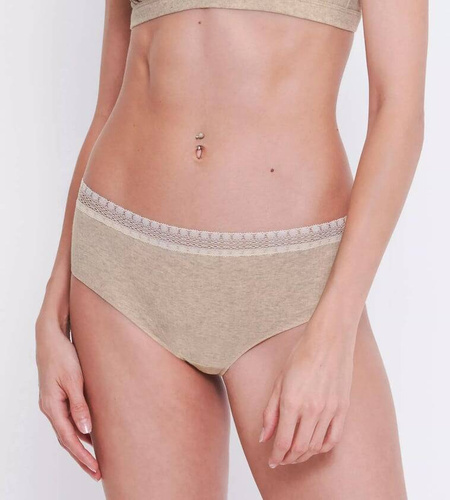 GO Ribbed R Hipster C2P Figi Damskie 2-pak Sloggi - grey combination