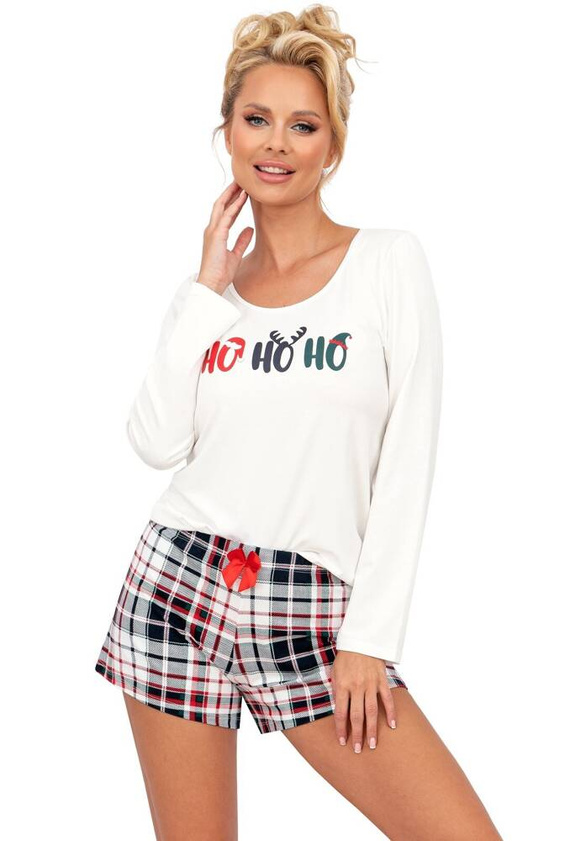Ho Ho II 1/2  Piżama Damska Donna - biały