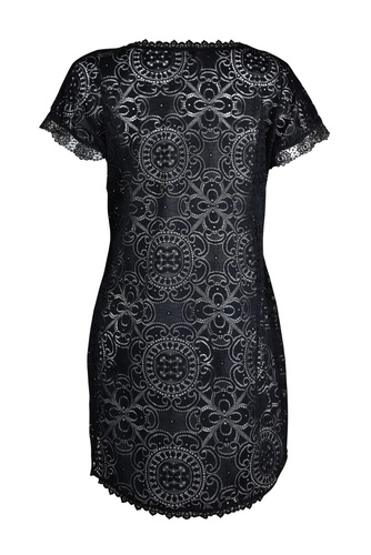 01085 Koszulka plażowa Mediolano czarny