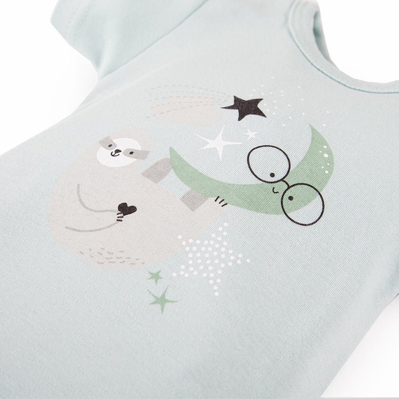 Mellow Ewa Klucze Body z krótkim rękawem - mięta