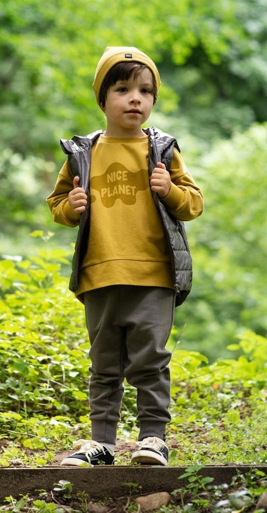 Teo Pinokio Bluzka dla chłopca - curry