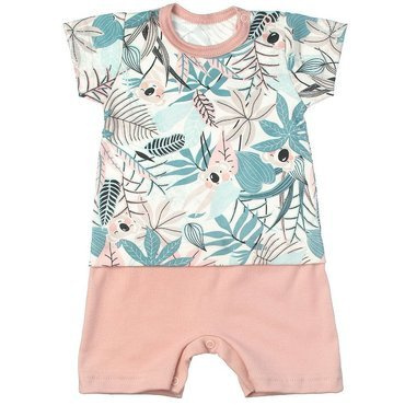 Koala Martex Rampers dziewczęcy pudrowy róż