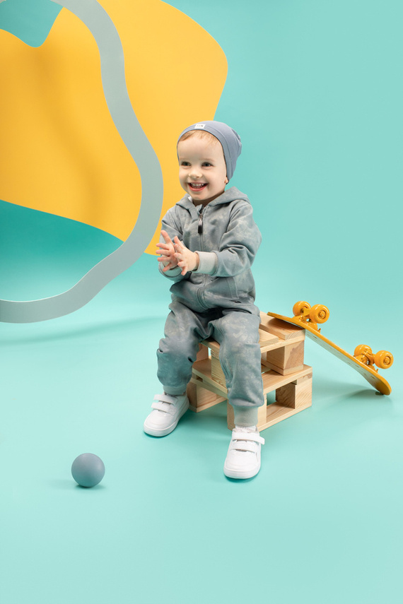 Fun Time Pinokio Kombinezon dresowy - mięta druk