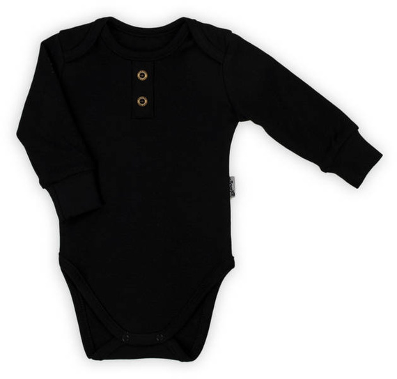 Body z długim rękawem 163547 "Magia Świąt" Nicol - czarny