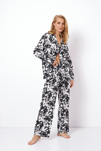 Melody Long Piżama damska Aruelle - multicolor