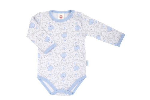 "Blue Bears" Makoma Body niemowlęce z długim rękawem