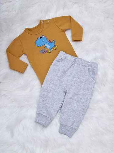 Piotruś Spodnie dziecięce Bambarillo jasny szary