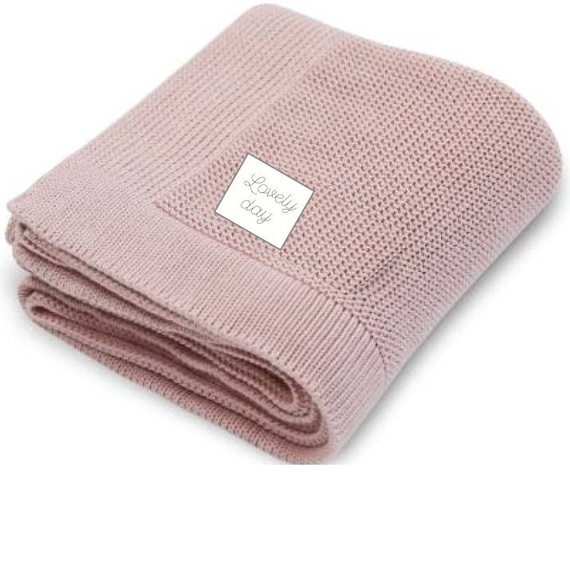 Lovely Day Kocyk niemowlęcy Pinokio- różowy