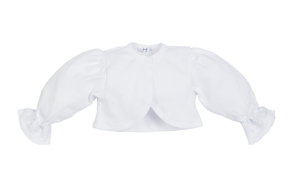 184B Diva Sukienka + bolerko Marija - biały